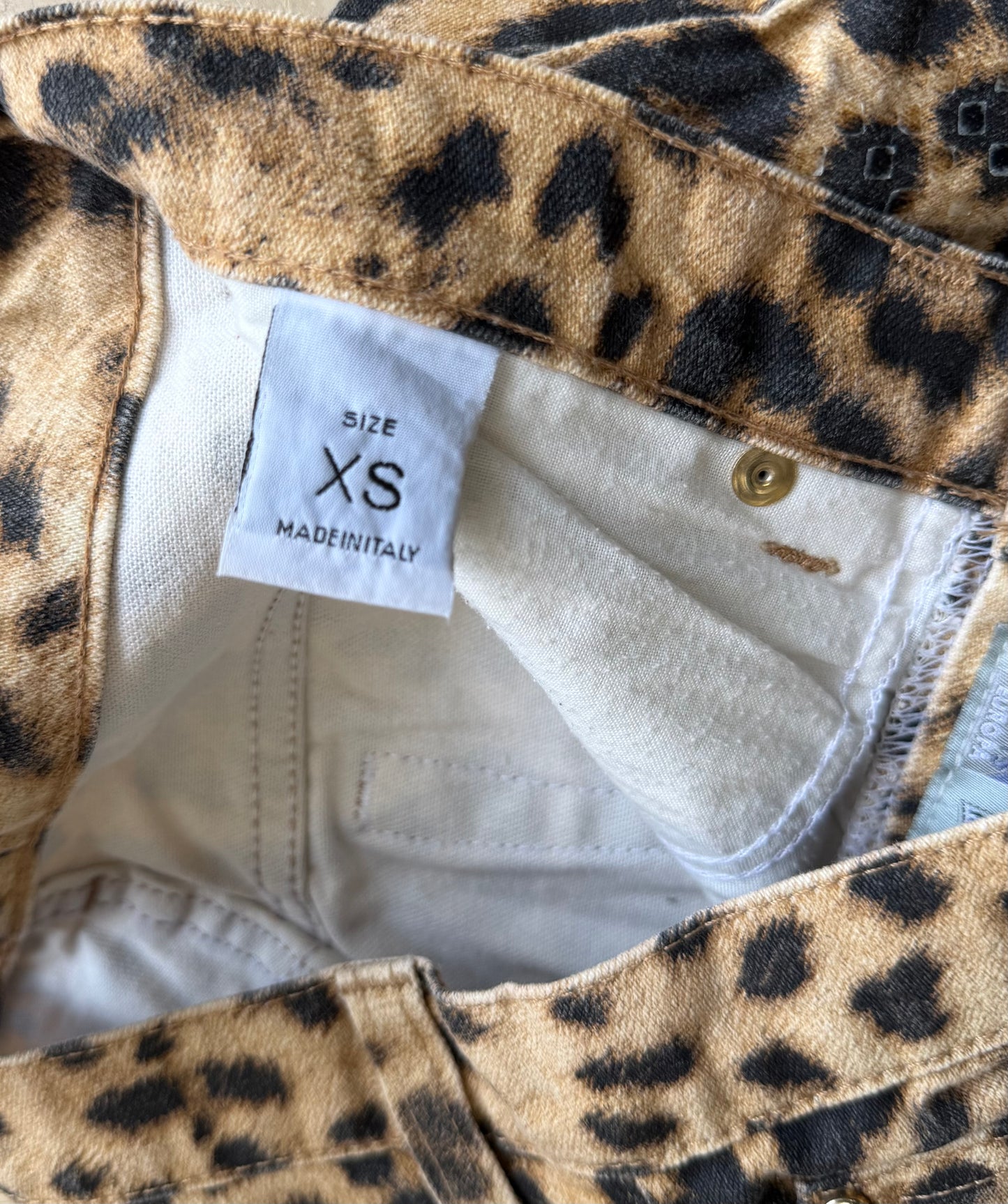 Roberto Cavalli FW 2000 Leopard Print Pants